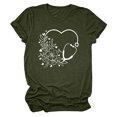 thumbnail image 5 of Camisetas con estampado de letras y cuello redondo de verano para mujer, blusas femeninas cómodas y elegantes, Tops OAVQHLG3B Store  lin121212, 5 of 5