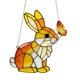 thumbnail image 2 of Adornos de Pascua, regalos de Pascua, conejos de Pascua, estilo acrílico, adorno colgante de granja para ventana, hogar, ventana, jardín, decoración de granja, regalo, colgante, 2 of 7