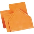 thumbnail image 2 of Dick Martin Sports Masbs60 Throw-Down Home Plate & 3 Bases-Orange Rubber, 2 of 3