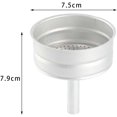 thumbnail image 2 of HUGFEGWE Moka Pot Funnel, Coffee Pot Replacement Funnel, 9 Cup CJB91-35512, 2 of 7