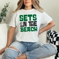 thumbnail image 2 of Funny Volleyball Sets On The Beach, White Comfort Colors T-Shirt, Small, 2 of 3