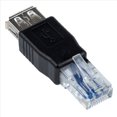 thumbnail image 2 of 5X Adaptador de USB A Hembra A Conector Ethernet RJ45 Macho, 2 of 4