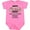 Raspberry, variant on Inktastic Happy Birthday, Daddy Best Ever in Pink Boys or Girls Baby Bodysuit