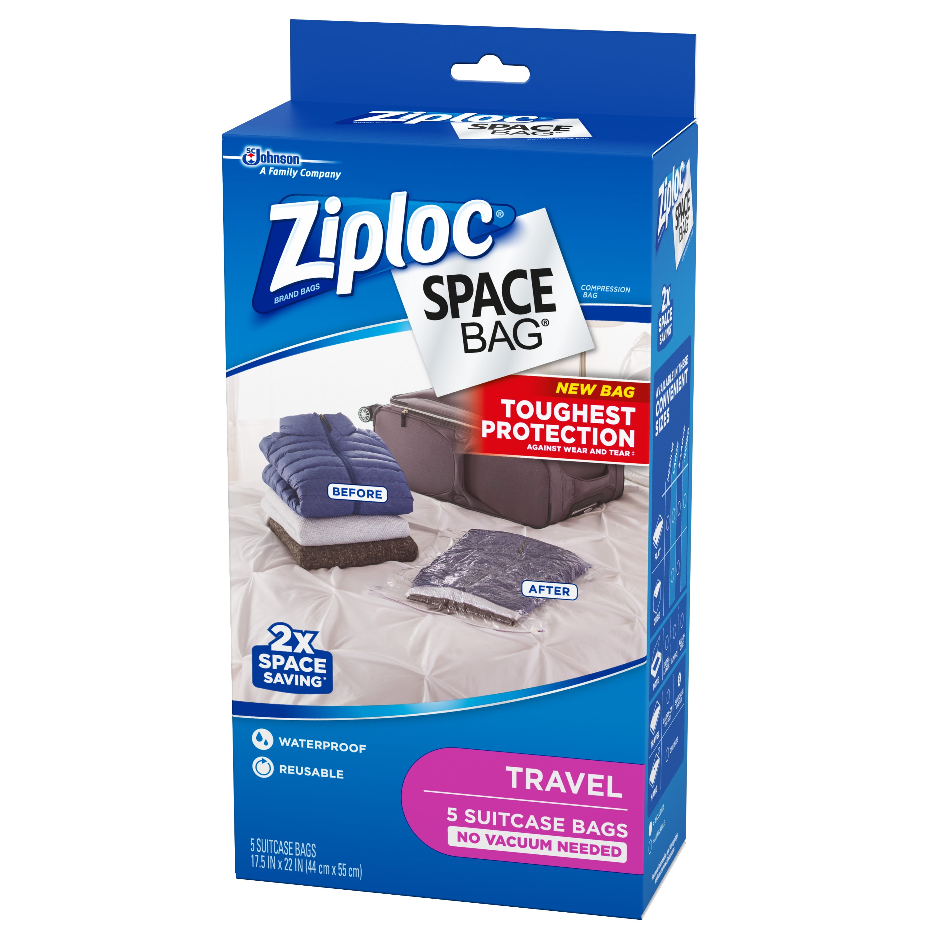 zip lock bags for travel