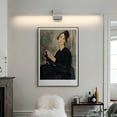 thumbnail image 2 of KAISITE Modern Bathroom Vanity Light 39 inch Dimmable Nickel Bathroom Light Fixtures for Bathroom Wall Sconce with 3500K Warm Light Bedroom, 2 of 9