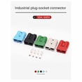 thumbnail image 3 of 50A High Current Connector for Electric Vehicle Batteries, UPS, Solar Cables, New Energy Plugs Gray, 3 of 8
