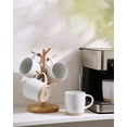 thumbnail image 7 of Famiware 14oz Stoneware Coffee Mug, Service for 4, White, 7 of 7