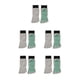 thumbnail image 1 of Calcetines con 5 dedos de separación Qarigey para Yoga Senderismo Correr Escalada Gris verde, 1 of 6