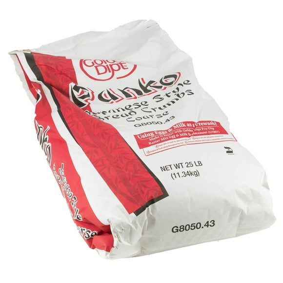 Golden Dipt 25 lb. Japanese-Style Medium Coarse Panko Bread Crumbs