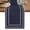 Navy, variant on Navy Blue Solid Color Table Runner, Modern Dotted Borders Minimalist Washable Cotton Linen Table Runners 36 Inches Long, Dresser Scarf Runner for Nightstand/End Tables/Round Tables 13''x36''
