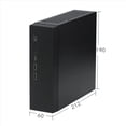 thumbnail image 4 of 2X M09 HTPC Host Mini ITX Chasis de Computadora Fuente de AlimentacióN de CC Chasis de Control Industrial Caja de Computadora de Escritorio para el Hogar, 4 of 5