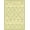 Olive Green Ivory, Pattern 3, variant on Design&I 8'x10' Washable Area Rug Snag-Free Sage Farmhouse Cream Motif Symmetrical Border Bathroom Waffle for Dining Room, Large Office, Lounge