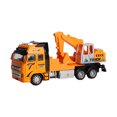 thumbnail image 1 of Serie de coches de aleación 1:38, camión de remolque, camión de basura, camión de bomberos, vehículos de transporte para niños, juguetes Wmkox8yii  shdjk5993, 1 of 1
