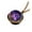 A, variant on Fiaya Women Luminous Pendant Double Sided Glass Planet Glow In The Dark Pendant Necklace (A)