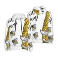 thumbnail image 6 of Bingfone Gnome Sweet Honey Men's Drawstring Hoodie Long Sleeve Pocket Sweatshirts-Small, 6 of 6