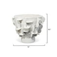 thumbnail image 3 of Jamie Young Co Helios Ceramic Vase in White, 3 of 9