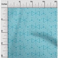 thumbnail image 2 of oneOone Cotton Cambric Sky Blue Fabric Geometric Fabric For Sewing Printed Craft Fabric By The Yard 42 Inch Wide, 2 of 4