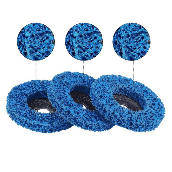 18 Pcs Paint Stripping Disc Wheel Rust Stripper Strip Discs for 100mm Angle Grinder for Wood Metal Fiberglass Products