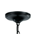 thumbnail image 2 of 42566BK Kichler Lighting Larkin - 3 light Cage Foyer - with Traditional inspirations - 22.25 inches tall by 12 inches wide-Black Finish, 2 of 9
