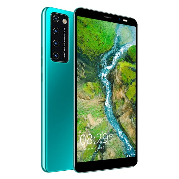 HOMBOTI Cell Phone Clearance Unlocked Phone Smartphone Rino4 Pro Android 4.4.2 512MB 4GB SIM Phone Finger Face ID 2200mAh 5.45 Inch Celular