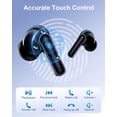 thumbnail image 4 of Auriculares inalámbricos HUIFU T12 Bluetooth 5.3 40H Playtime IPX7 negros, 4 of 6
