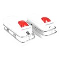 thumbnail image 2 of Saddlebags Motorcycle Hard Saddlebags Universal Side Storage Box Rear Trunk with Light & Lock, 1 Pair, 2 of 7
