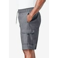thumbnail image 3 of KingSize Men's Big & Tall 8" Cargo Swim Trunks, 3 of 6