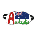 thumbnail image 1 of Australia National Flag Red Blue Pattern Sleep Eye Shield Soft Night Blindfold Shade Cover, 1 of 4