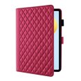 thumbnail image 2 of for Honor Pad X9 Pro 2025/Honor Pad X9A 11.5 inch Case, Rhombus Pattern Multiple Viewing Angles Stand Slim Folio Cover (Red), 2 of 6