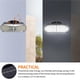 thumbnail image 2 of Lámpara De Pared Solar 168Led, 3 Modos De Iluminación, Lámpara Con Sensor De Movimiento Ajustable, Luz De Pared Exterior De 1200Mah Para Camino, Porche, Patio, Jardín Speravity HA017206-00, 2 of 7
