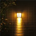 thumbnail image 3 of Naiovety Lámpara de energía solar Lámpara de pared LED para exteriores Lámpara de pared solar Luz solar Lámpara de pared para exteriores con Iluminación y accesorios Luz calida Naiovety HA025140-02, 3 of 6