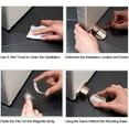 thumbnail image 5 of Magnetic Door Stop with Rustproof Stainless Steel, Adjustable Invisible Design for Widespread Use, 5 of 5