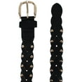 thumbnail image 2 of CTM  Braided Studded Dress Belt (Women), 2 of 4