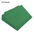 thumbnail image 3 of Unique Bargains 25 Sheets 8x8 Inch Origami Paper Double Sided Emerald Green Square Sheet for Art Craft Project, Beginners, 3 of 5