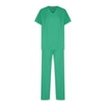 thumbnail image 4 of Hanen Scrubs for Women Set Modern V Neck Scrub Top & Cargo Pants Nursing Scrubs with 6 Pockets, 4 of 6