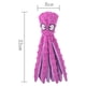 thumbnail image 3 of Juguete de peluche para mascotas, pulpo, caparazón, juguete educativo para perros, resistente a las mordeduras, pulpo, suministros para gatos y perros, color verde, 3 of 4