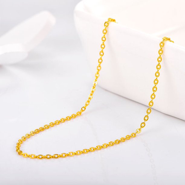 Punto real / colgante de joyería coreana de oro de 18 quilates / joyería de moda al por mayor