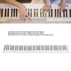 thumbnail image 3 of NOTA DE PRÁTICA DE DIDOS DE PIANO, 88 TECLADO NOTA DE TECLADO DE PIANO TECLAS BLANCAS NEGRAS LIVIANAS PARA PRINCIANTE PARA ARRRENAMIENTO DE ENSEñANZA DE PIANO, 3 of 7