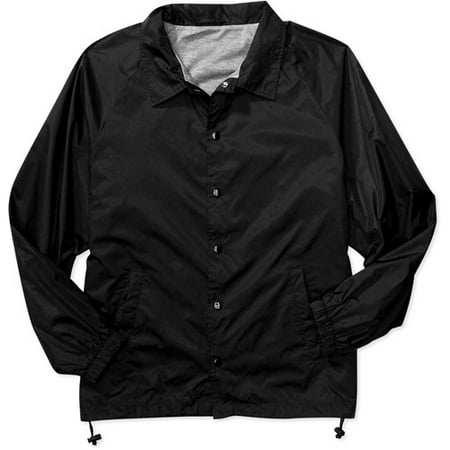 Big Men's Jersey-Lined Windbreaker Jacket
