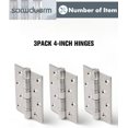 thumbnail image 2 of 3pcs 4 inch matt door hinge, 2 of 5