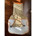 thumbnail image 2 of Xiao Hua Chubasquero impermeable para perros, ajustable, reflectante, ligero y resistente a la lluvia (M, amarillo), 2 of 4