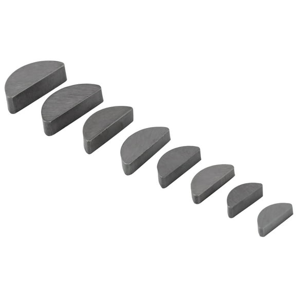 Woodruff Key Durable Exquisite Craft Woodruff Key Assortment For Industry Mechanical
