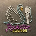 thumbnail image 3 of Handmadetneonsign Rock Music Neon Sign, Swan Lovers Wall Art Decor, Music Studio Wall Decor, 3 of 5