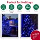 thumbnail image 5 of Cadena de luces LAMPHOME, 20,1 m, 200 LED, blanco y azul, 120 V, 5 of 5