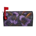 thumbnail image 2 of Fotbe Ornate Purple Floral Vase Mailbox Covers Post Letter Box Cover Garden Decor Standard Size-21x18 in, 2 of 9