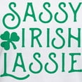 thumbnail image 3 of CafePress - Sassy Irish Lassie Women's V Neck T Shirt - Womens Cotton V-Neck T-shirt, 3 of 4