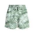 thumbnail image 2 of Axiiglly Beach Shorts for Men Plus Size Summer Shorts Casual Floral Printed Board Shorts Elastic Waist Vacation Swim Trunks Comfy Lightweight Hawaiian Shorts with Pockets, 2 of 5