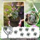 thumbnail image 2 of Adorno de regalo conmemorativo, inserto de mariposa de Metal, decoración de jardín, exterior, 2 of 2