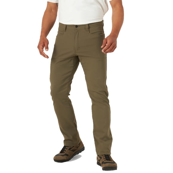 Pantalón ATG de Wrangler sintético para hombre Sea Turtle, 30 de ancho x 32 de largo