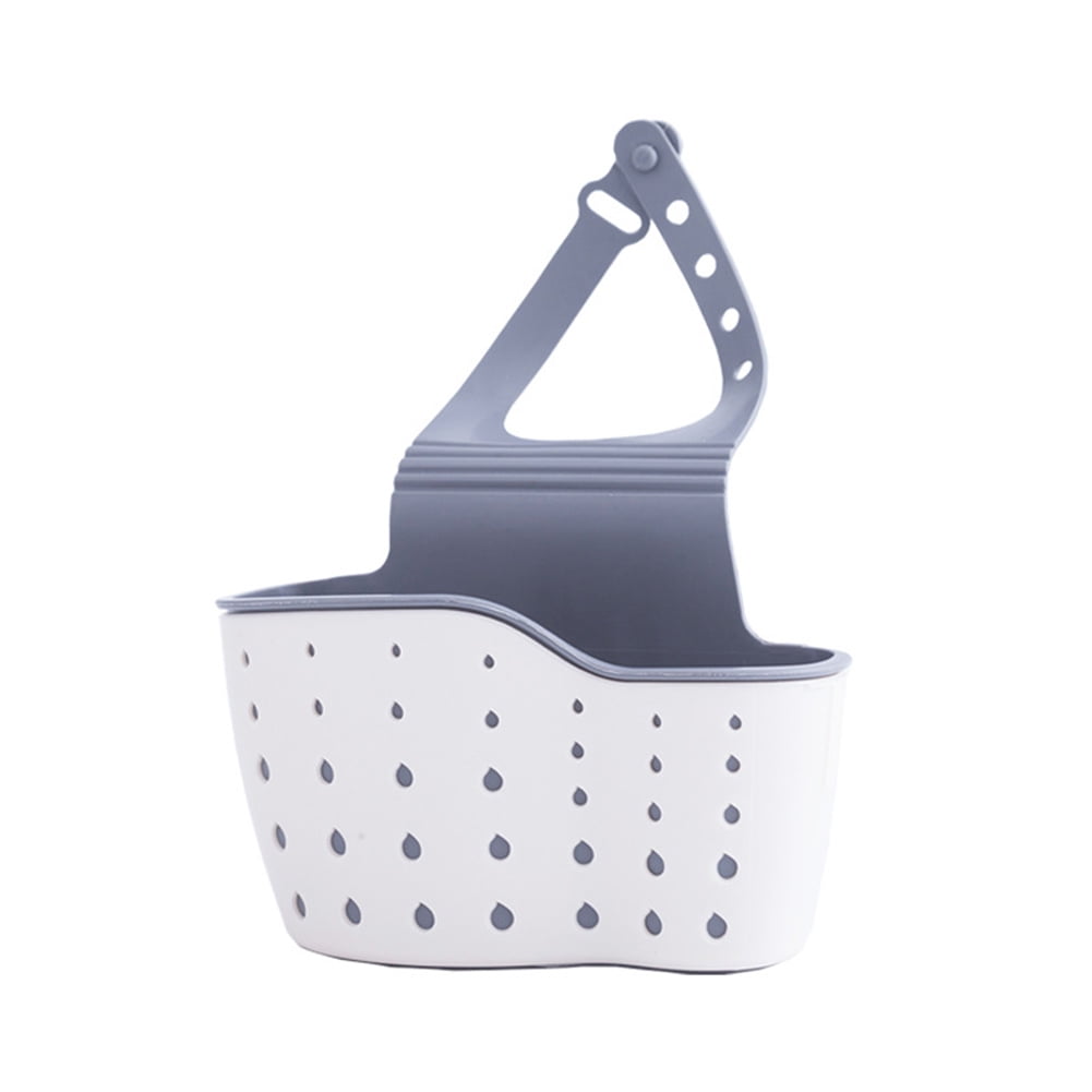 KYAIGUO Storage Baskets Kitchen Hanging Baskets 2PCS Double Sink Storage Baskets Easy